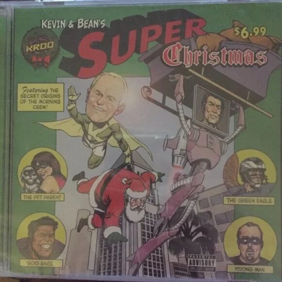 🎙️📻 KROQ 106.7 Kevin & Bean Show CD 🎧💿 Kevin & Bean's Super Christmas - Picture 2 of 2